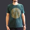 Stonewashed T-Shirts 3 Designs Mandala Hamsa Chakra Unisex